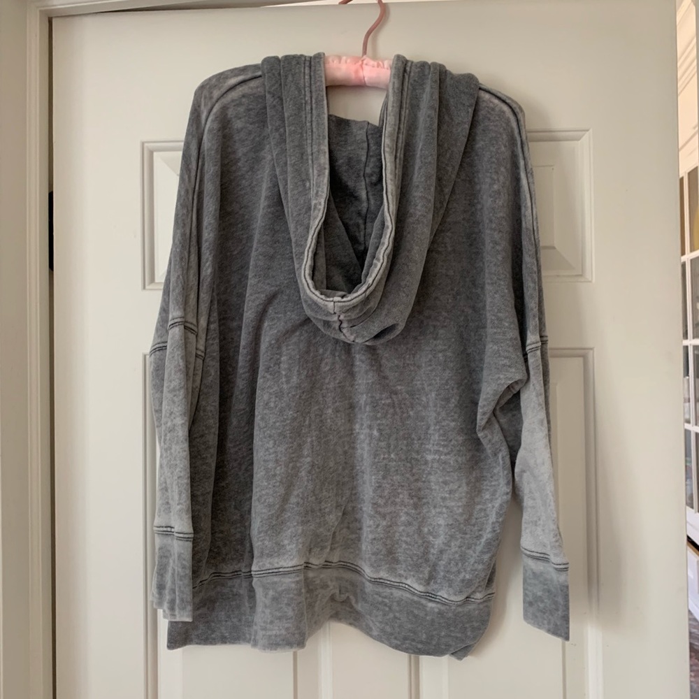 GREY JUICY COUTURE HOODIE